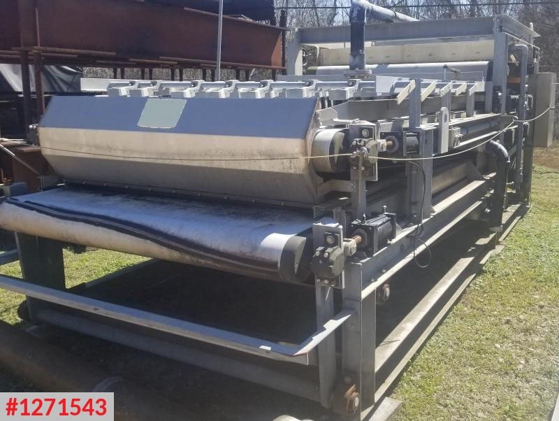 Textile Eng. #Durapress, belt press, 1.6 meters, sludge dewatering, refurbished, #1271543 - Image 3
