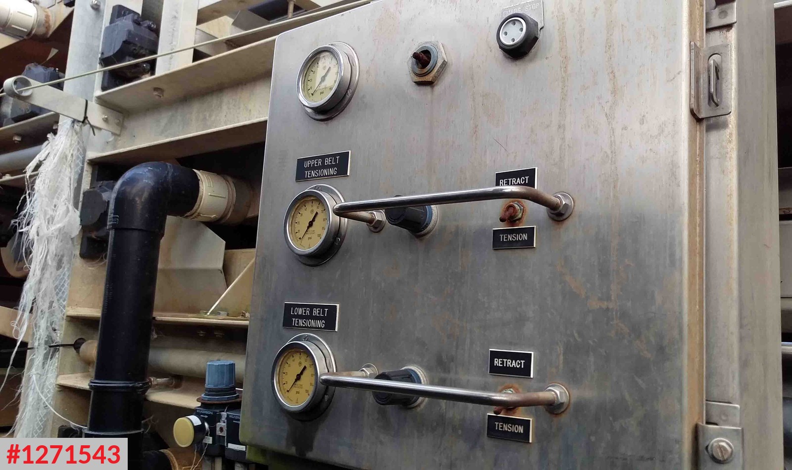 Textile Eng. #Durapress, belt press, 1.6 meters, sludge dewatering, refurbished, #1271543 - Image 5