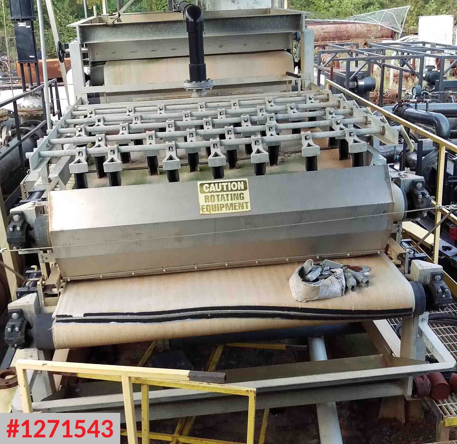 Textile Eng. #Durapress, belt press, 1.6 meters, sludge dewatering, refurbished, #1271543 - Image 7