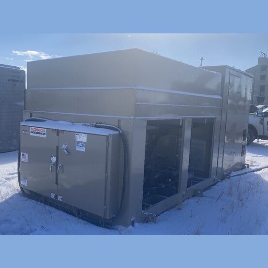 60 Ton, Technical Systems #30AOLM46-PTFC, Chiller, R-410a refrigerant, 164 GPM primary @ 62°F supply, 238 - Image 2