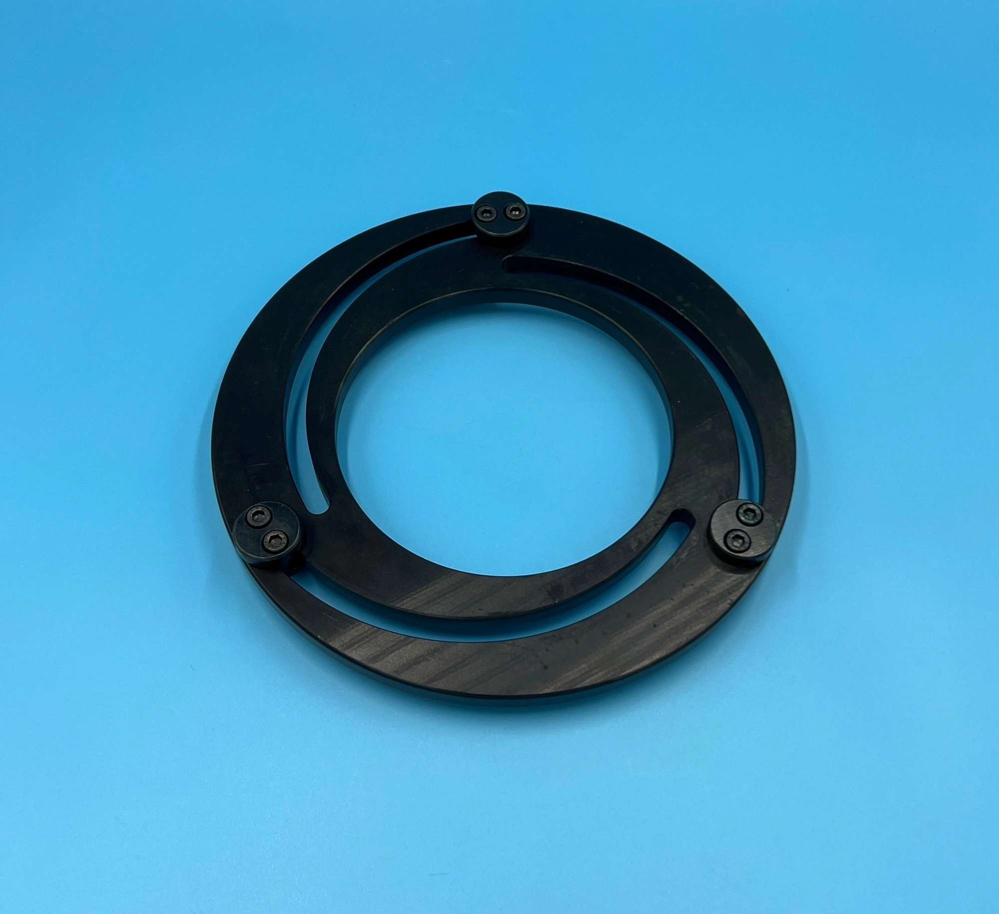 10" jaw boring ring w/ .709" pin - Image 4