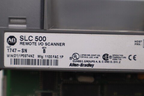 Allen-Bradley #1747-SN, Remote I/O Scanner, SLC 500 - Image 2