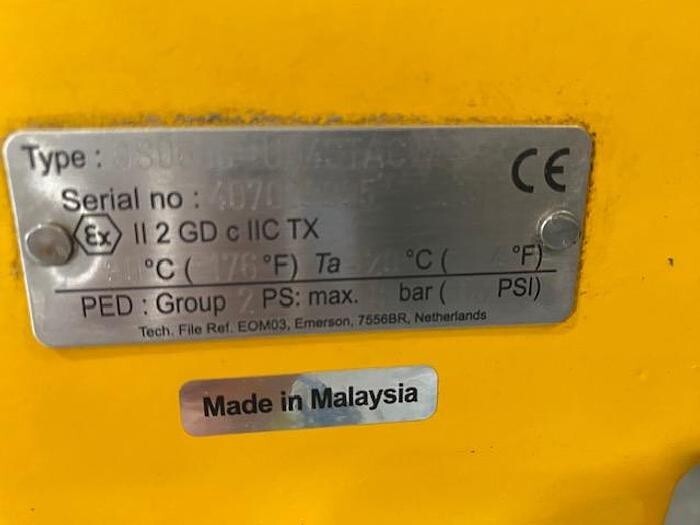 3" Emerson FieldQ #OSO6OOO-004STACW, Ball Valve, Pneumatic Actuator - Image 2