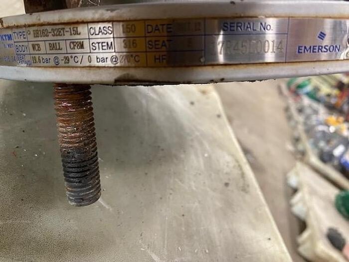4" Emerson FieldQ #OSO6OOO-U04STACW, Ball Valve, Pneumatic Actuator - Image 3