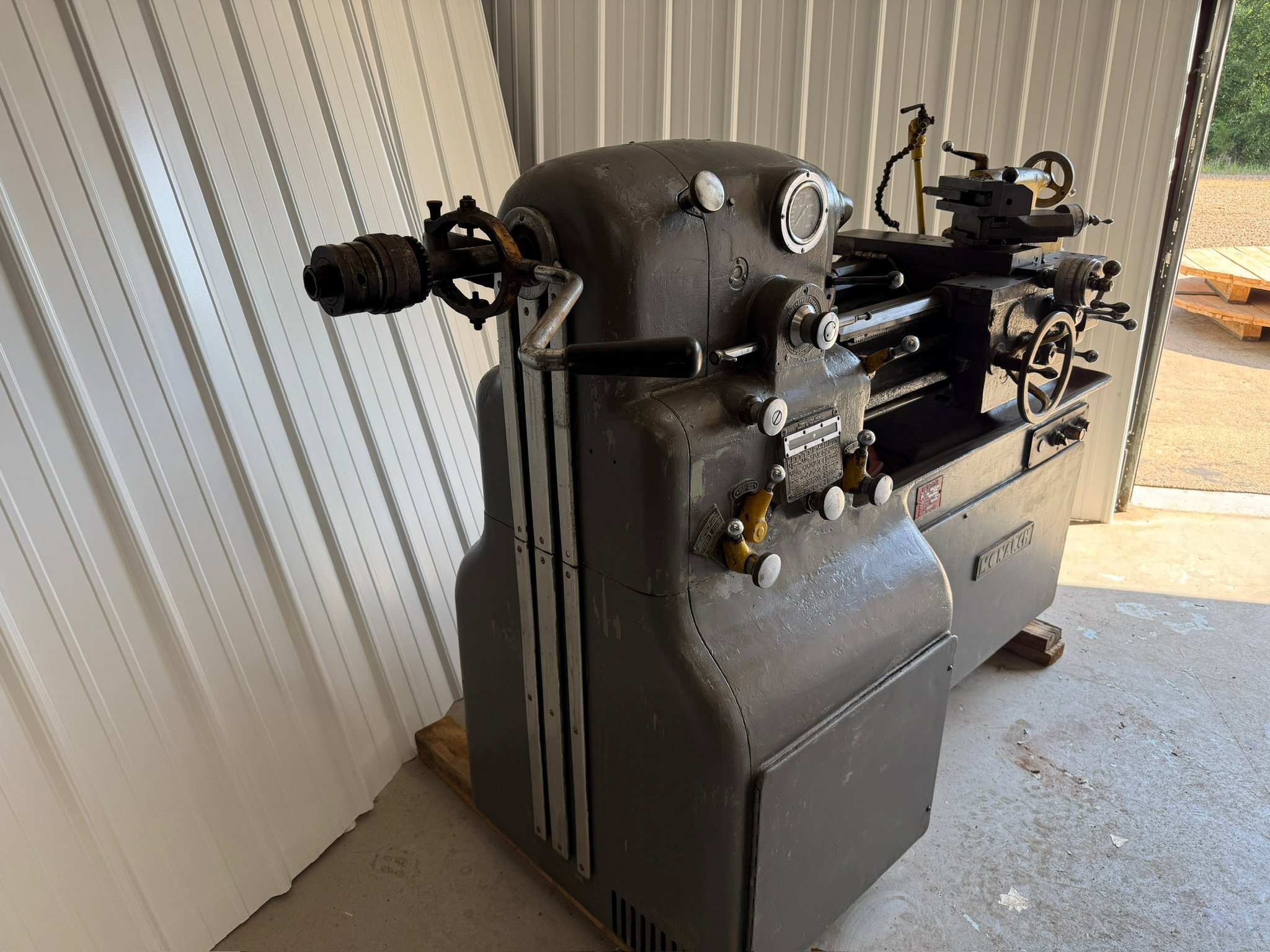 12-1/2" x 20" Monarch #10EE, toolroom lathe, 460 V., 3 Ph., 1964 - Image 2