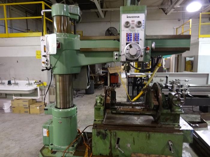 Invema #FR40-1500, radial drilling, 62-2400 RPM, power elevation of arm, #102901 - Image 1