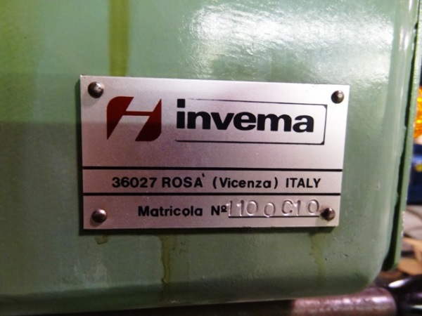 Invema #FR40-1500, radial drilling, 62-2400 RPM, power elevation of arm, #102901 - Image 7