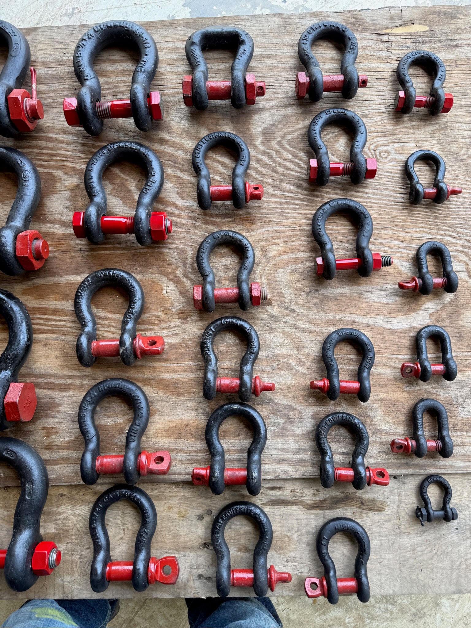 Crosby, LOT of (30) Assorted Shackles, 3-1/4 Ton thru 25 Ton - Image 8