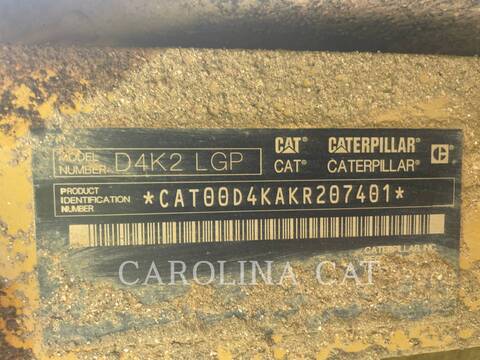 Caterpillar D4K2LGP, 3414 hours, S/N: KR207401, 2020 - Image 6