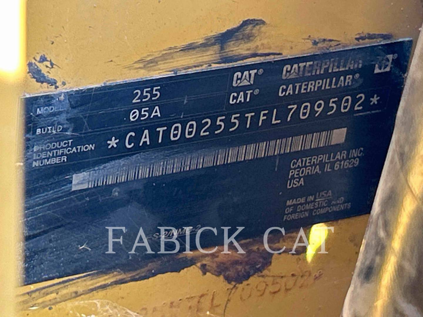 Cat 255-05OK, 665 hours, S/N: FL709502, 2025 - Image 6