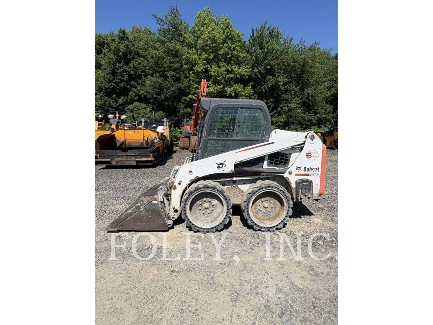 Bobcat S450, Skid Steer Loader, 3128 hours, S/N: AUVB11527, 2015 - Image 4