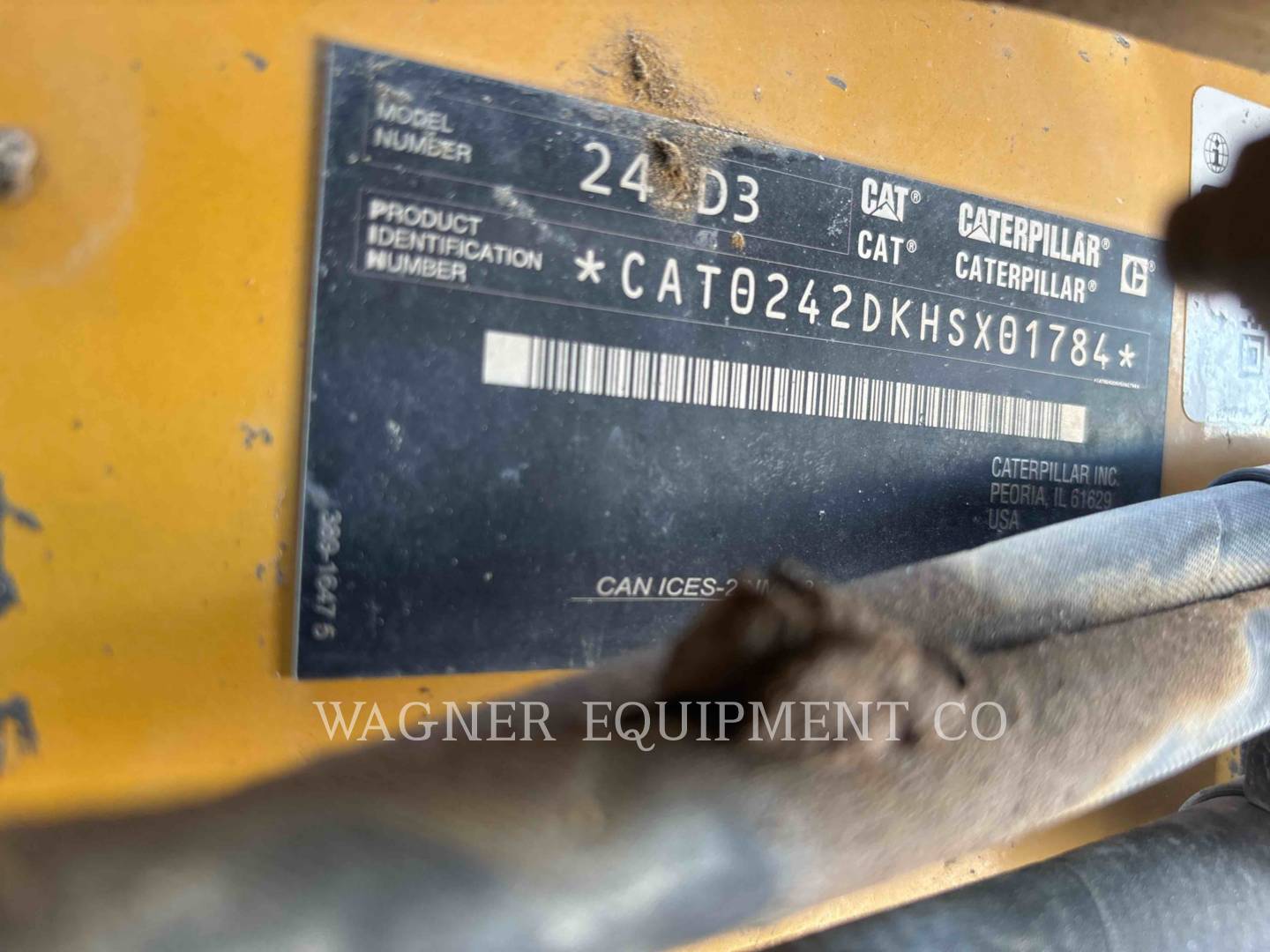 Cat 242D3, Skid Steer Loader, 2234 hours, S/N: HSX01784, 2021 - Image 6