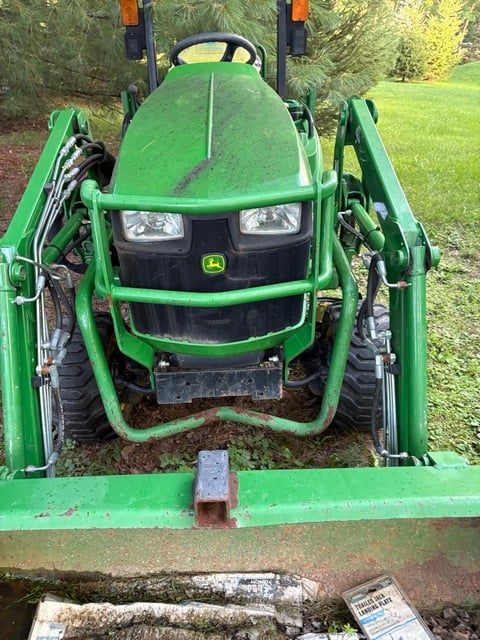 John Deere #1023E, sub-compact utility tractor with 4WD, hydrostatic transmission, Yanmar diesel engine, 2016 - Image 3
