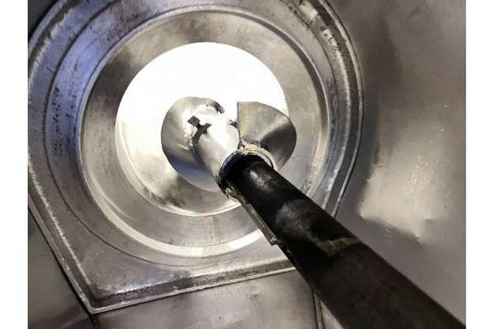 Langsenkamp, Stainless Steel Paddle Pulper / Finisher, 16"-24" diameter x 30" L chamber, 20" x 10" top feed - Image 4
