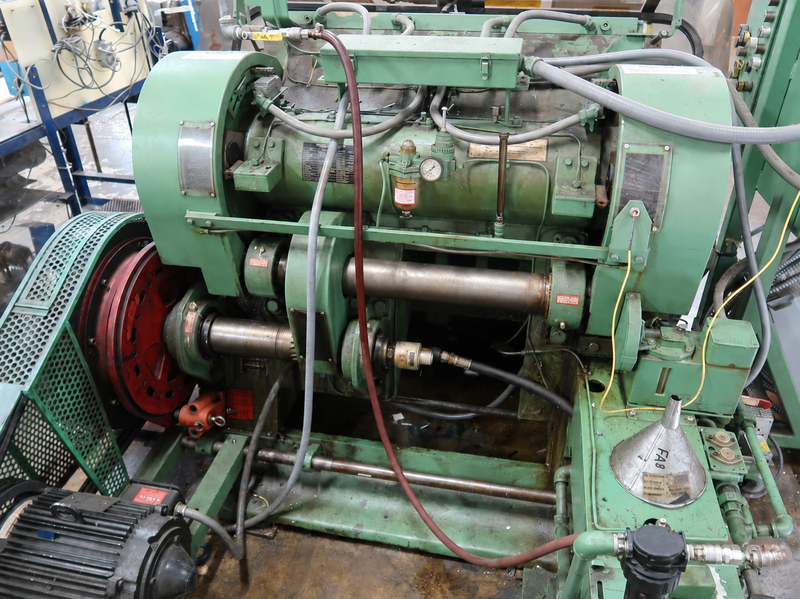 100 Ton, Thompson Nstional #28X41, clamshell design heated platen die cutting & creasing press - Image 6