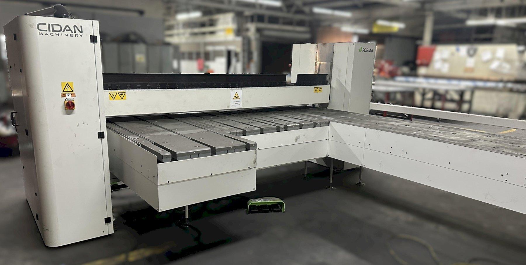 122" Cidan #Forma-30, CNC folding machine, automatic Combi-Beam, x 11 gauge, 4.9" segmented tooling, ProLink - Image 4