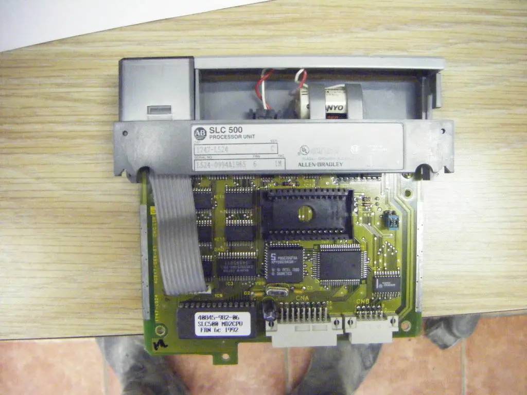 Allen-Bradley #1747-L524-Ser-C, SLC 500 PLC Processor Unit - Image 3