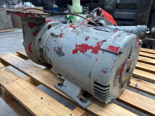 330 GPM, Armstrong #4280, Centrifugal Pump, 4" inlet/outlet, 10 HP, 3500 RPM, 175 psi @ 250°F - Image 3