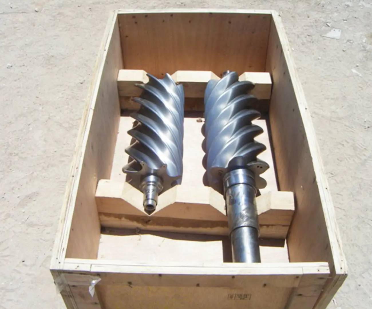 Frick #RWF-480, Rotary Screw Compressor Rotors, male & female, 7-1/8" rotor diameter, R-717 & Freon - Image 3