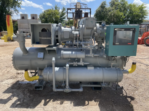 175 HP Frick #RXF-85-H, Rotary Screw Compressor Package, 460 Volt, R-717 refrigerant, 300 psig, 1998 - Image 1