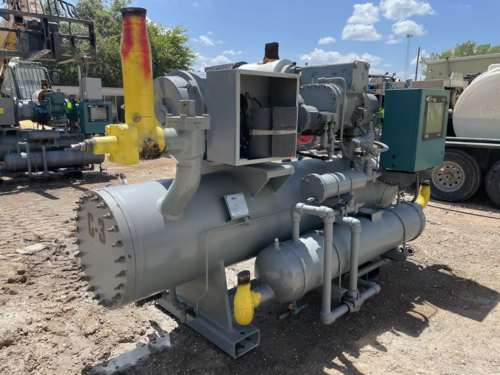175 HP Frick #RXF-85-H, Rotary Screw Compressor Package, 460 Volt, R-717 refrigerant, 300 psig, 1998 - Image 3