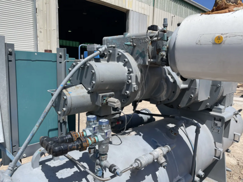 175 HP Frick #RXF-85-H, Rotary Screw Compressor Package, 460 Volt, R-717 refrigerant, 300 psig, 1998 - Image 7