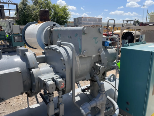 175 HP Frick #RXF-85-H, Rotary Screw Compressor Package, 460 Volt, R-717 refrigerant, 300 psig, 1998 - Image 9