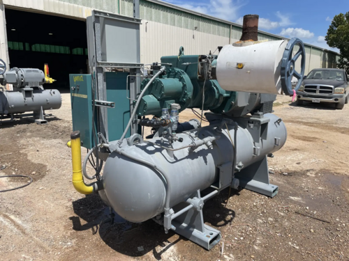 206 HP Frick #RXF-85H, Rotary Screw Compressor Package, 460 Volt, R-717 refrigerant, 300 psig, 1998 - Image 5