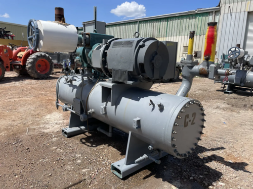 206 HP Frick #RXF-85H, Rotary Screw Compressor Package, 460 Volt, R-717 refrigerant, 300 psig, 1998 - Image 6