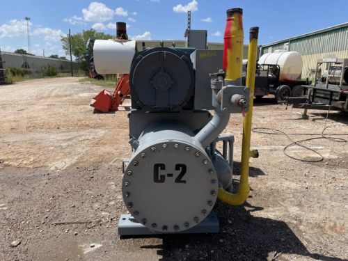 206 HP Frick #RXF-85H, Rotary Screw Compressor Package, 460 Volt, R-717 refrigerant, 300 psig, 1998 - Image 7