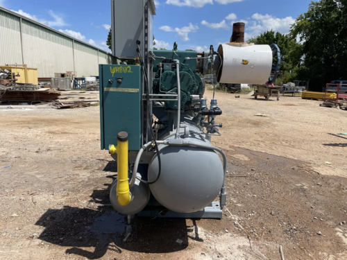 206 HP Frick #RXF-85H, Rotary Screw Compressor Package, 460 Volt, R-717 refrigerant, 300 psig, 1998 - Image 8