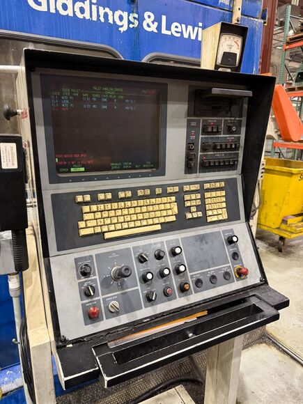 42" Giddings & Lewis #36-VTC, CNC Vertical Turning Center, 37" work height under rail, 50 HP, (2) 4-jaw - Image 6