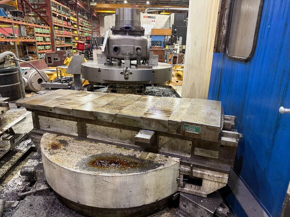 54" Giddings & Lewis #48-VTC, CNC Vertical Turning Center, 60" swing, 73" work height under rail, 100 HP, 60 - Image 5