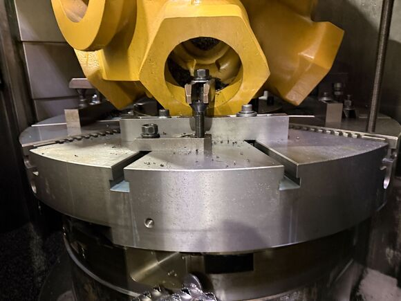 54" Giddings & Lewis #48-VTC, CNC Vertical Turning Center, 60" swing, 73" work height under rail, 100 HP, 60 - Image 7