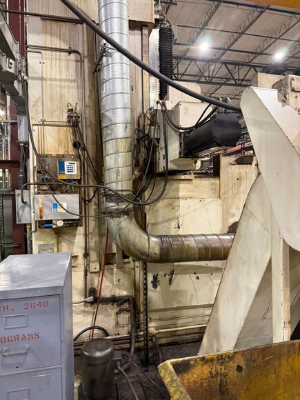 54" Giddings & Lewis #54-VTC, CNC Vertical Turning Lathe, 60" swing, 73" work height, 50 HP, G & L 8000B CNC - Image 7