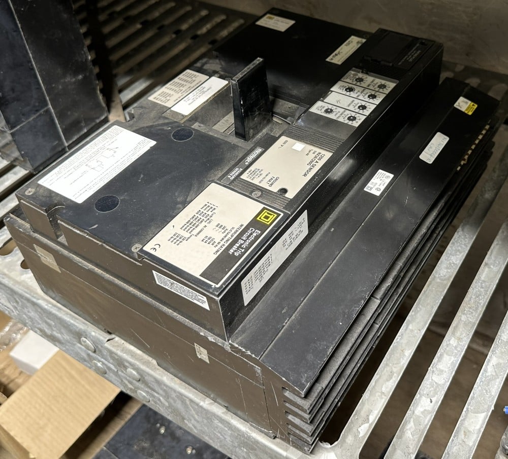 1200 Amps, Square D, Type NX Insulated Case Circuit Breaker, 3-pole, 600V Max., 1200A Sensor, 1200A Rating - Image 3