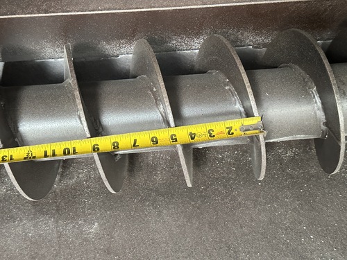 Surge Hopper Bin, 108" width x 216" H x 108" D bin, twin screw auger metering discharge, 9" auger diameter - Image 7