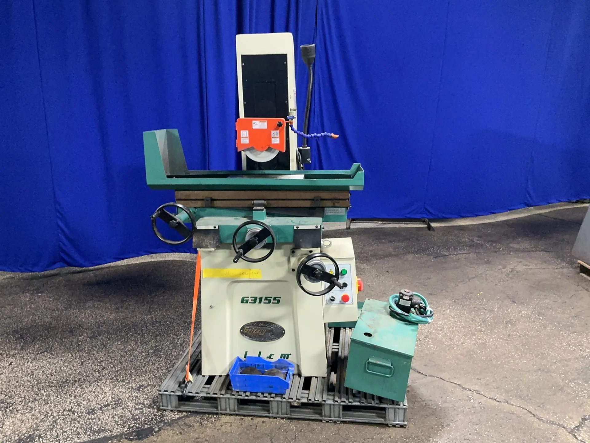 8" x 16" Grizzly #G3155, hydraulic surface grinder, 9 gallon hydraulic capacity, 2019 (4 available) - Image 2