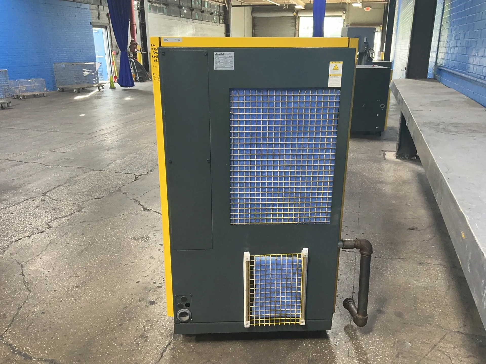 115 CFM, 125 PSIG, Kaeser #ASD25, rotary screw air compressor, 25 HP, 3550 RPM, 3 Ph., 208/230/460 V., 2005 - Image 4