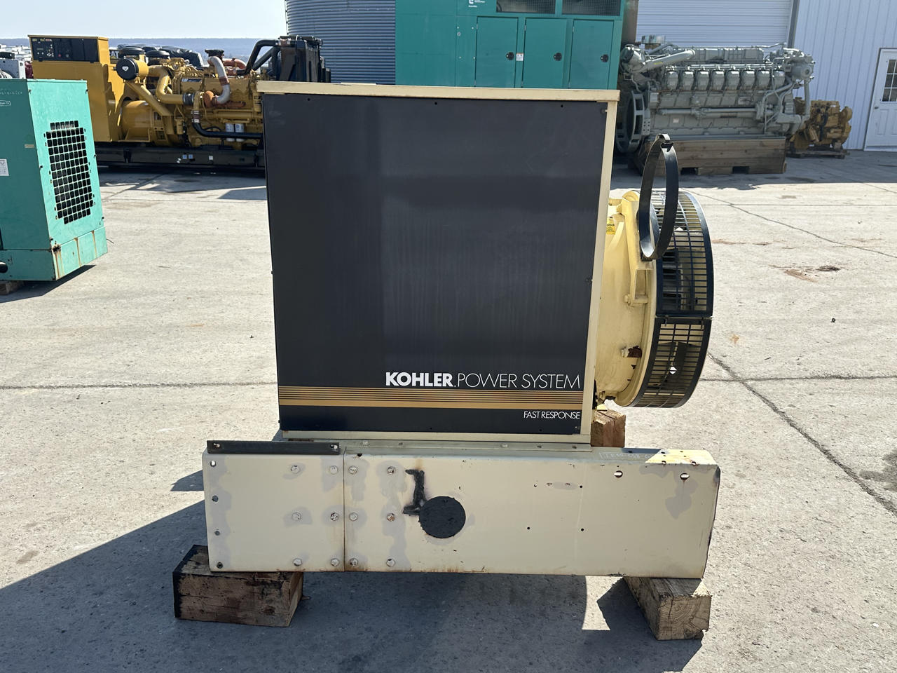 240 KW Kohler #230REOZD, generator end, 120/208 Volts, 1 & 3 phase, 12 wire, 750 hours, 1999 - Image 5