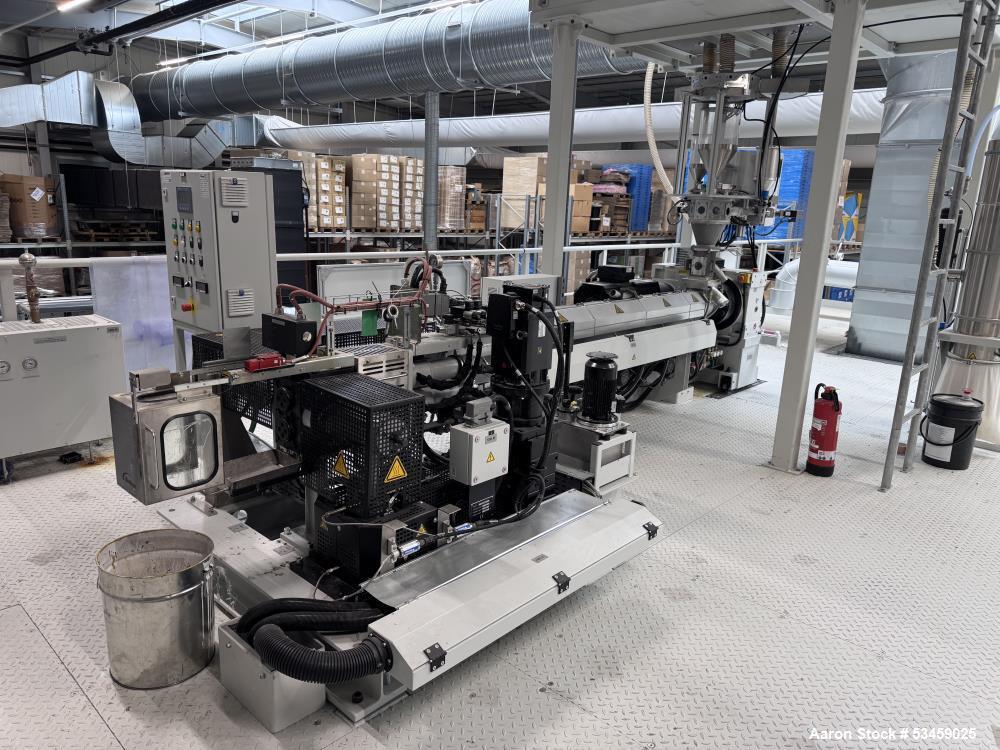 3.94" Reifenhauser #RT1101-1-100-30D, Meltblown Non-Woven Extrusion Line, 30:1 L/D, 63" die head, 80 - Image 3