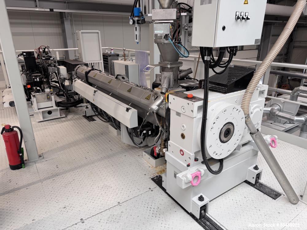 3.94" Reifenhauser #RT1101-1-100-30D, Meltblown Non-Woven Extrusion Line, 30:1 L/D, 63" die head, 80 - Image 4