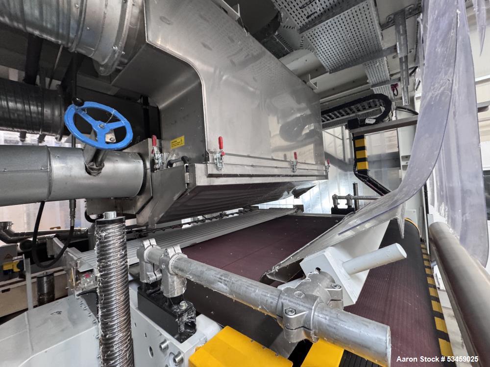 3.94" Reifenhauser #RT1101-1-100-30D, Meltblown Non-Woven Extrusion Line, 30:1 L/D, 63" die head, 80 - Image 9