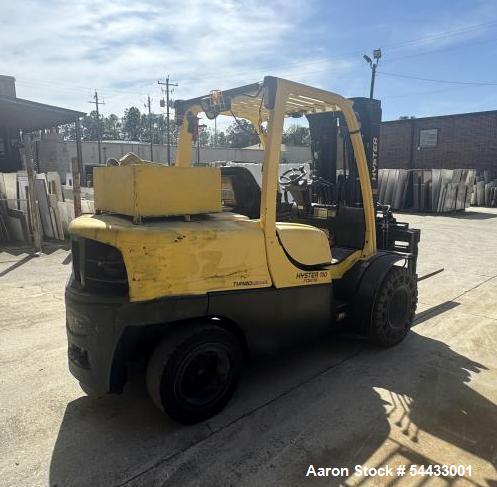 10,250 lb. Hyster #H110FT, forklift, diesel, side shifting fork positioner, 48" forks, S/N S005V03693M - Image 4