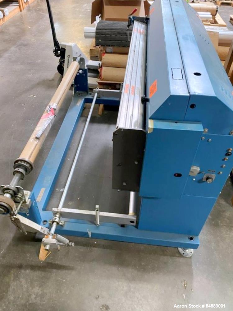 60" Rosenthal #SM-60-UBZ, Sheeter, powered feed rolls, adjustable roll gap, variable speed drive, scissor - Image 2