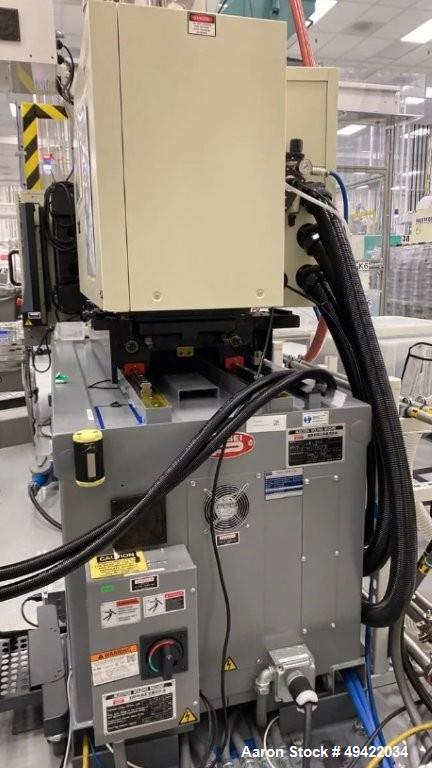 120 Ton, 1.5 oz., Nissei #NEX110III-9EG, all-electric injection molding machine, 16.5" x 16.5" tie bar - Image 3