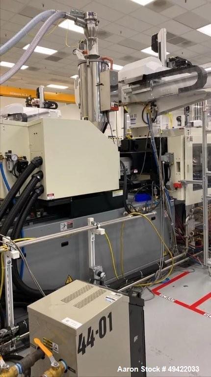 120 Ton, 2 oz., Nissei #NEX110III-9EG, all-electric injection molding machine, 16.5" x 16.5" tie bar spacing - Image 2