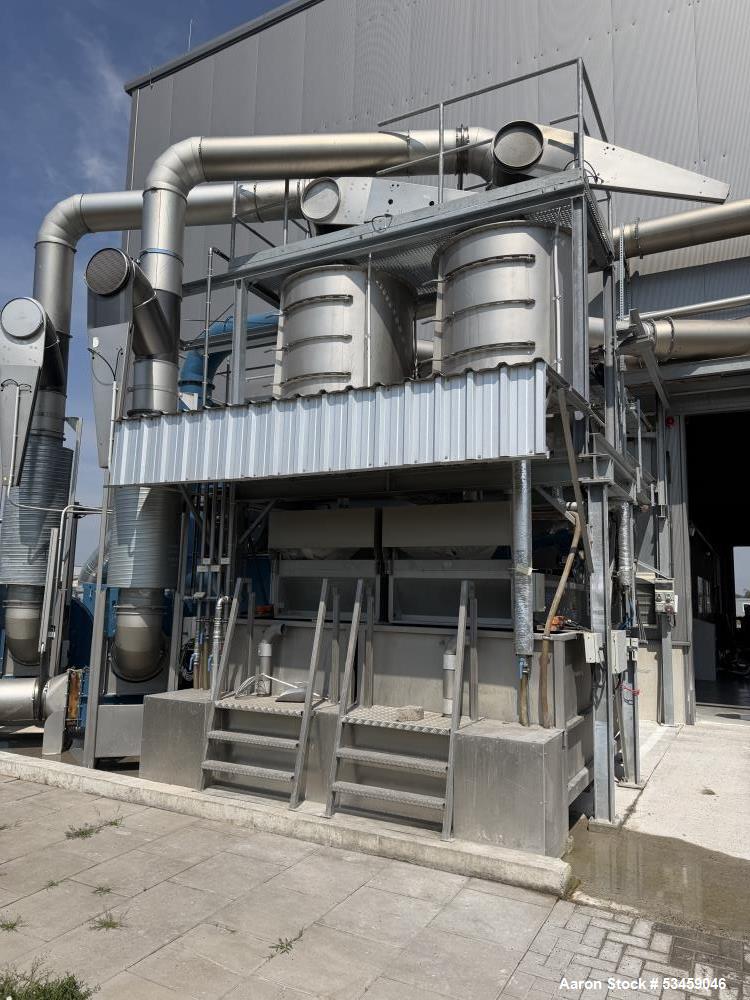 POLO Filter-Technik #SB-B1.6, Wastewater Treatment Unit, 800 liter/min. belt filter, (2) 2,000 liter - Image 1