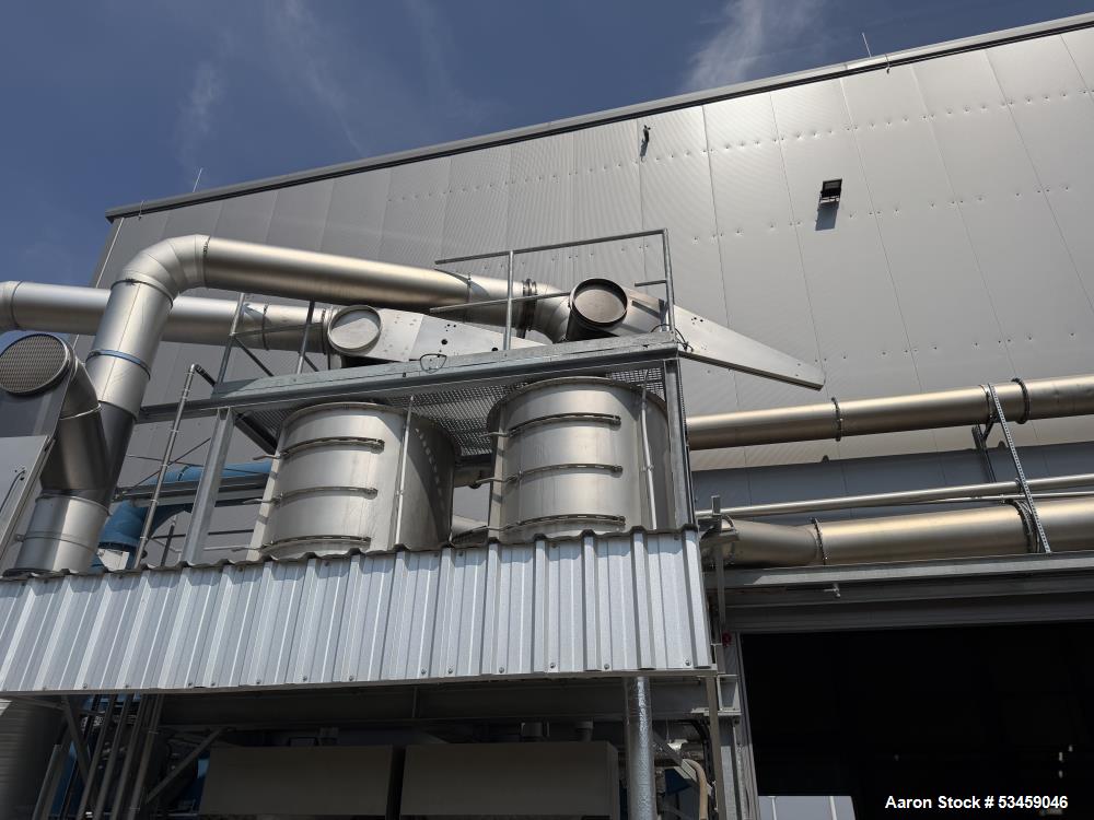 POLO Filter-Technik #SB-B1.6, Wastewater Treatment Unit, 800 liter/min. belt filter, (2) 2,000 liter - Image 2