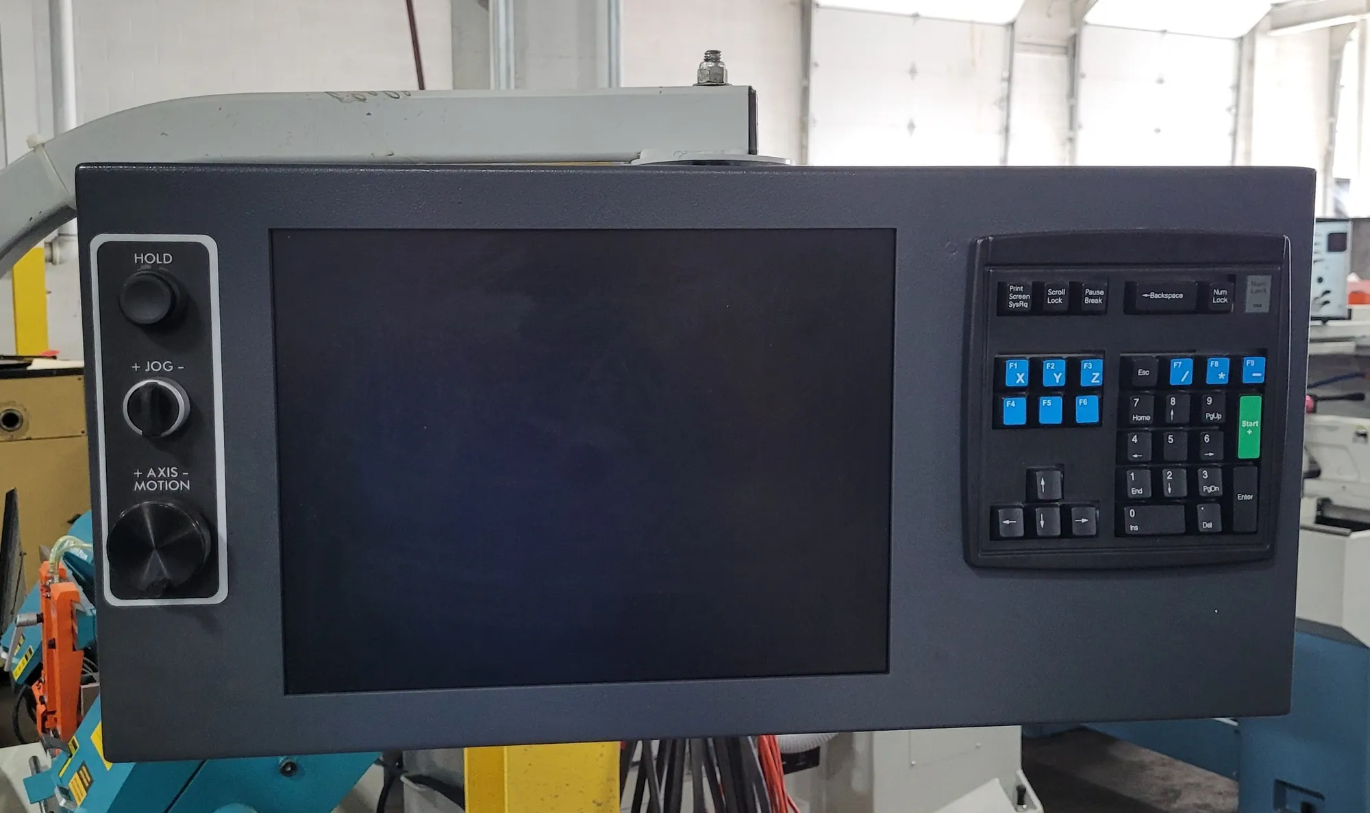 Bridgeport #EZ-Trak-DX, Series 1 CNC vertical mill, 9" x 48" table, 2 HP, 33-1/2" X, 12" Y, 14" Z, 60-4200 - Image 8